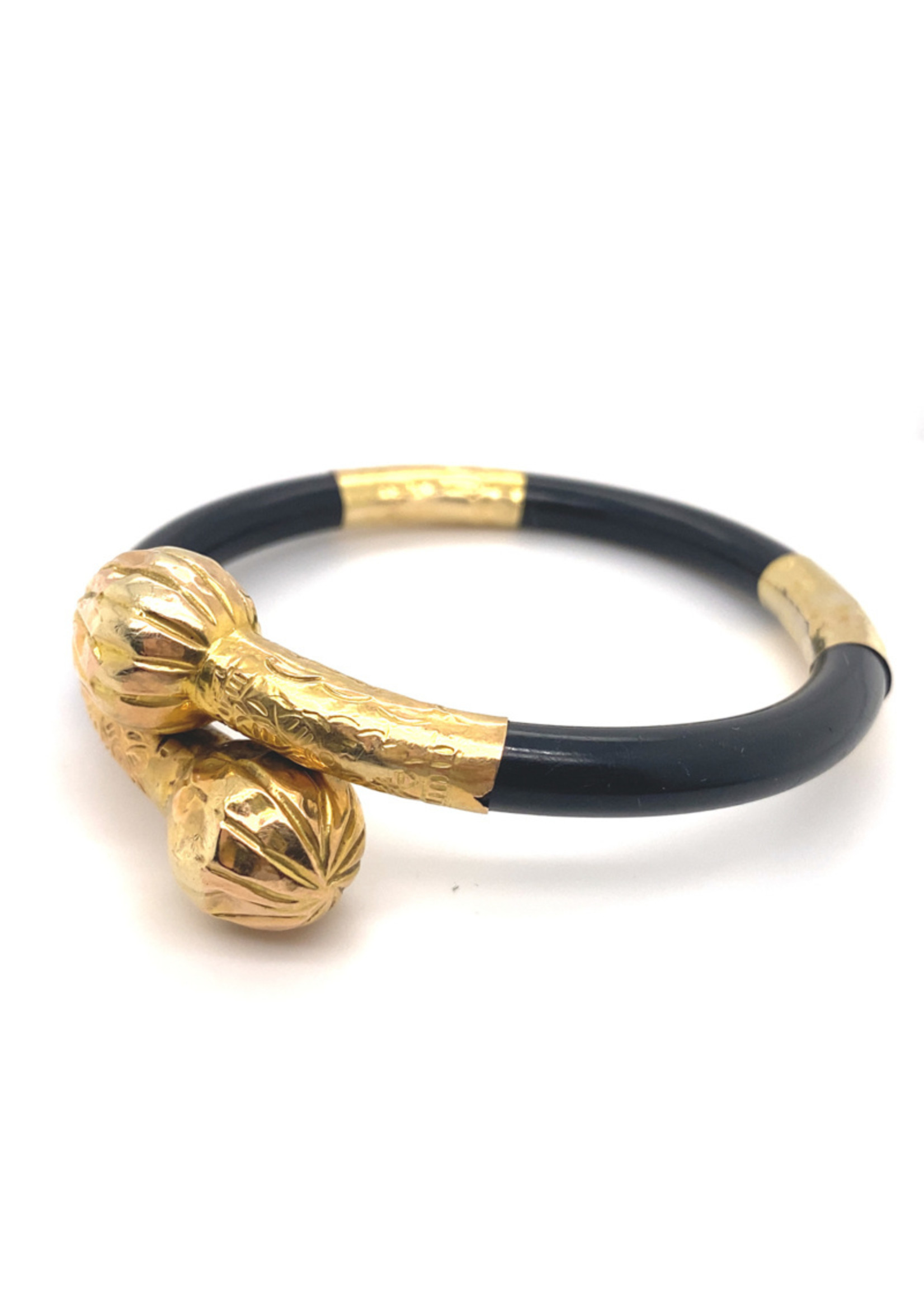 Vintage & Occasion Occasion Surinaamse bangle zwart