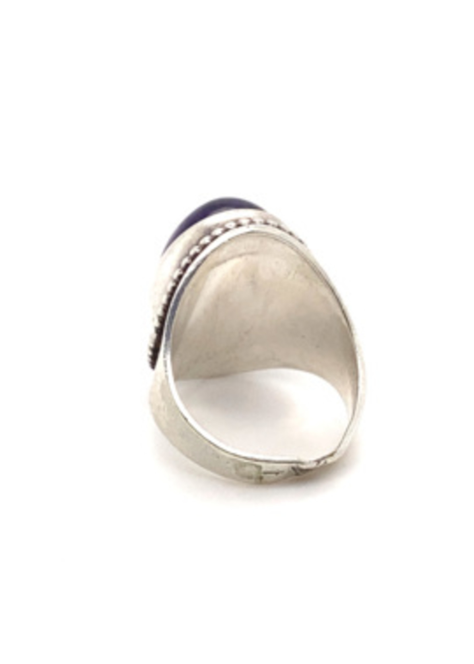 Vintage & Occasion Occasion zilveren ring amethist