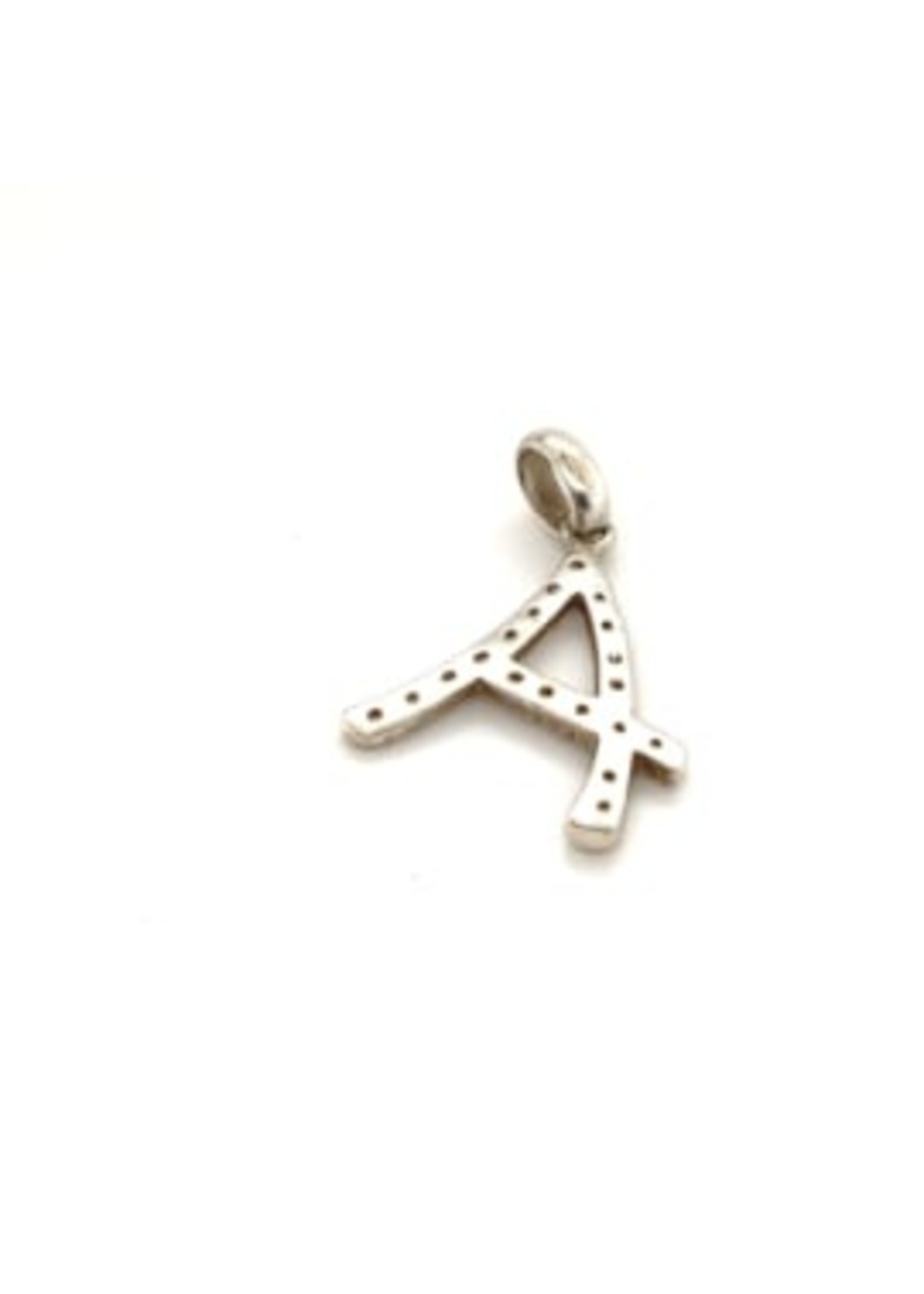 Vintage & Occasion Occasion zilveren hanger letter A