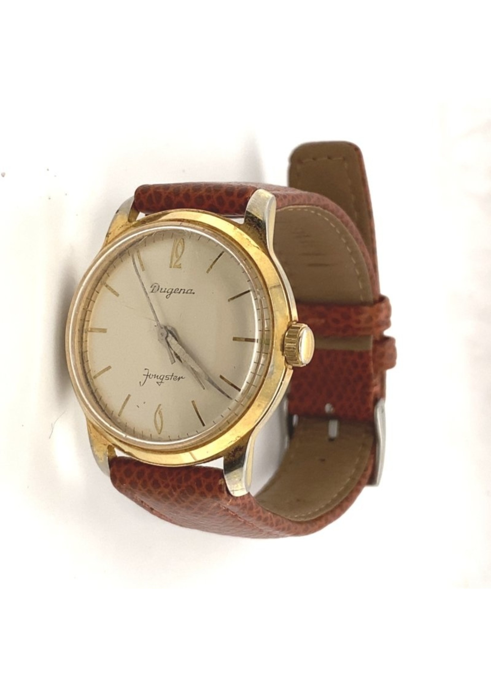 Vintage & Occasion Occasion geelgouden Dugena horloge