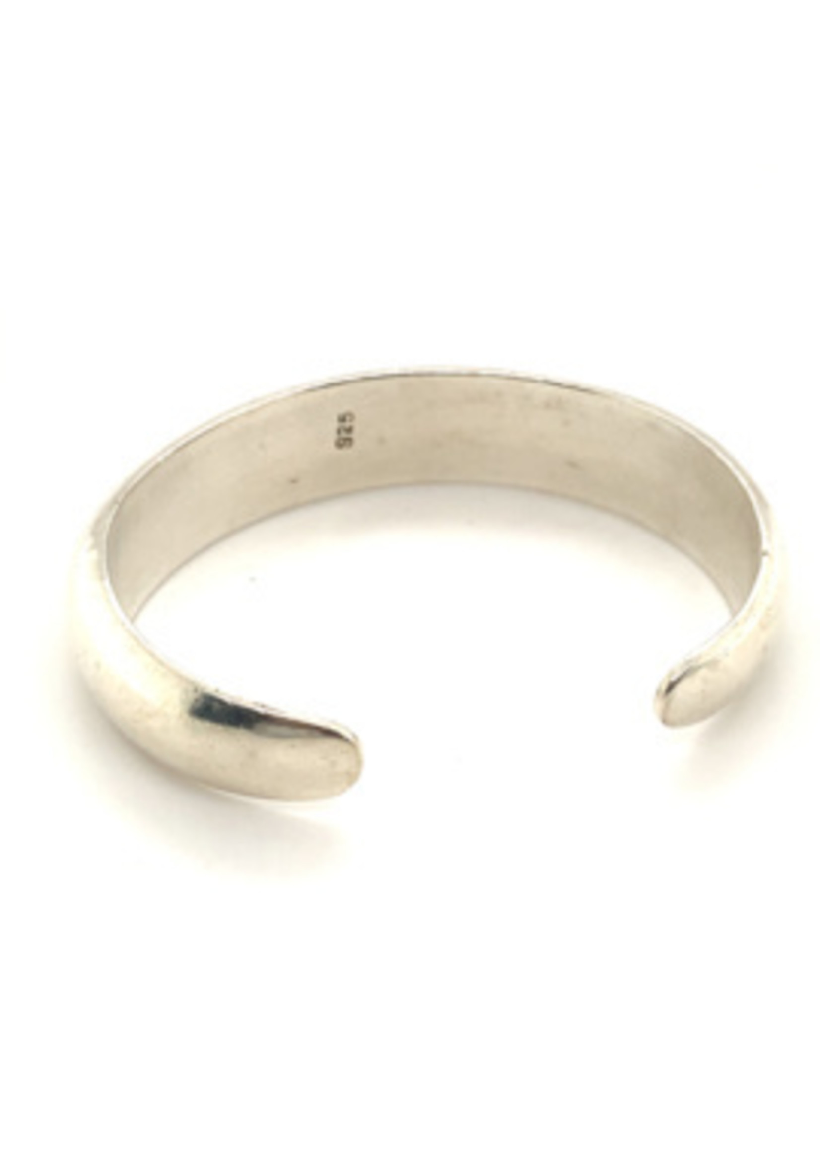 Vintage & Occasion Occasion zilveren gladde bangle