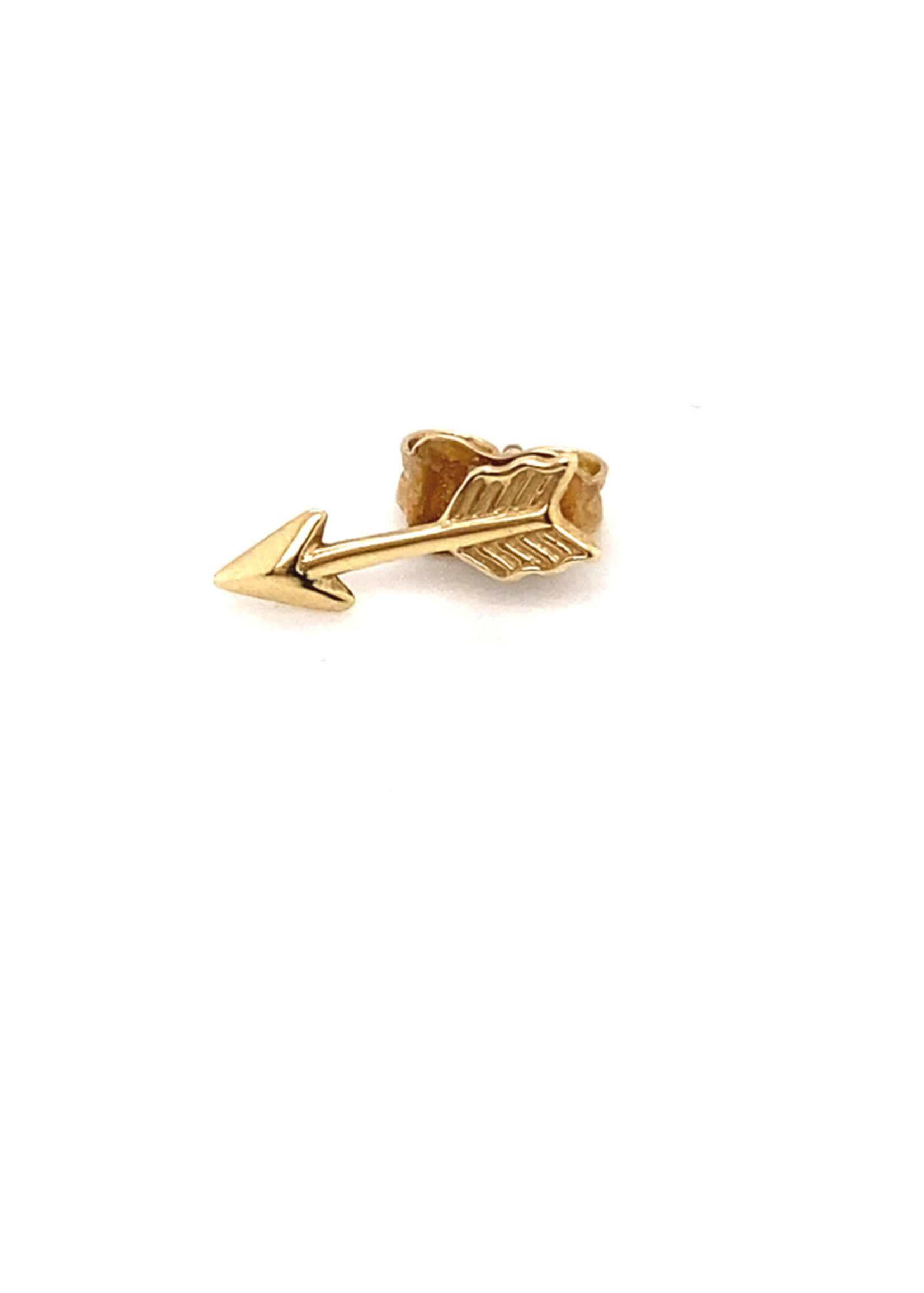 Vintage & Occasion Occasion oorbel van een pijl