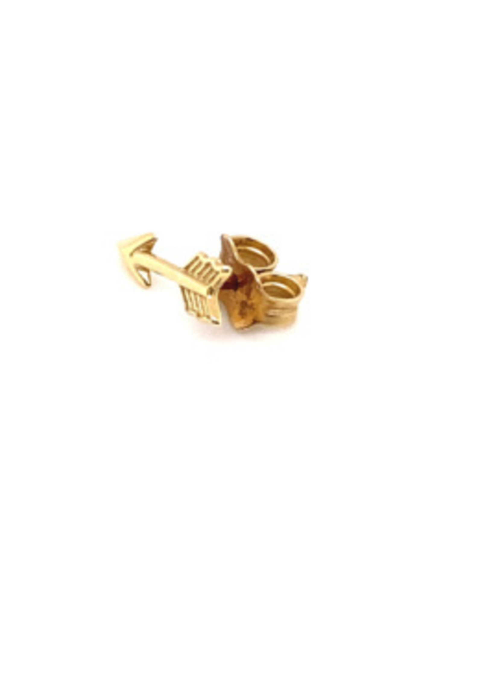Vintage & Occasion Occasion oorbel van een pijl