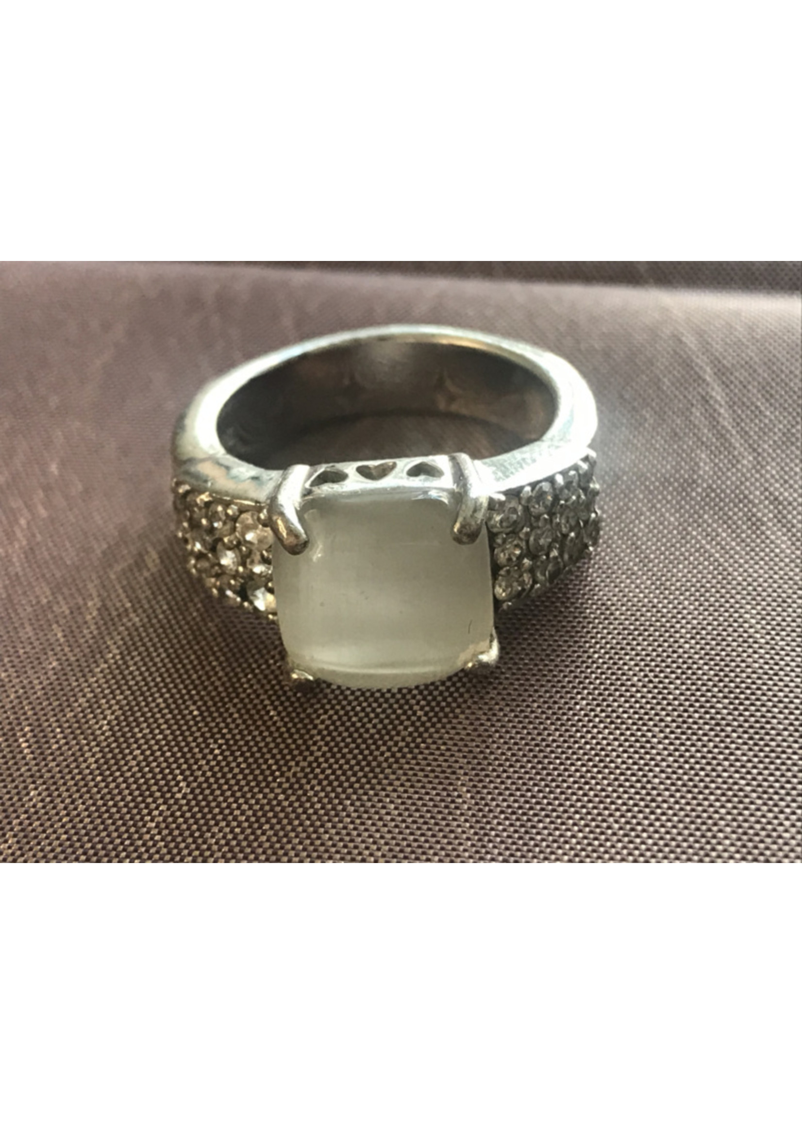 Vintage & Occasion Occasion Ti Sento - Milano zilveren ring met zirkonia