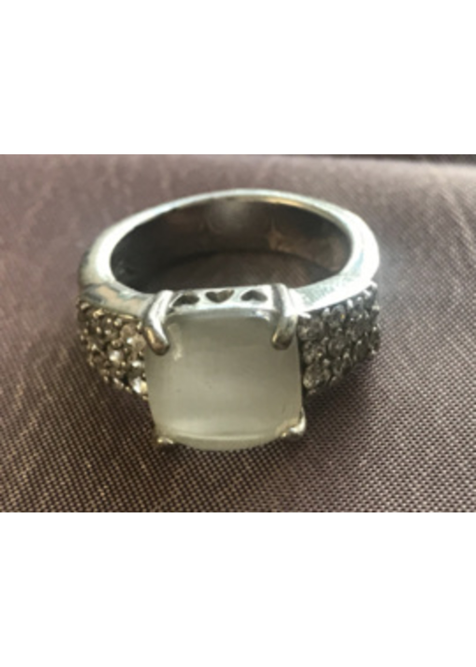 Vintage & Occasion Occasion Ti Sento - Milano zilveren ring met zirkonia