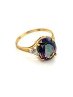 Vintage & Occasion Occasion bicolor ring met Mystery topaas