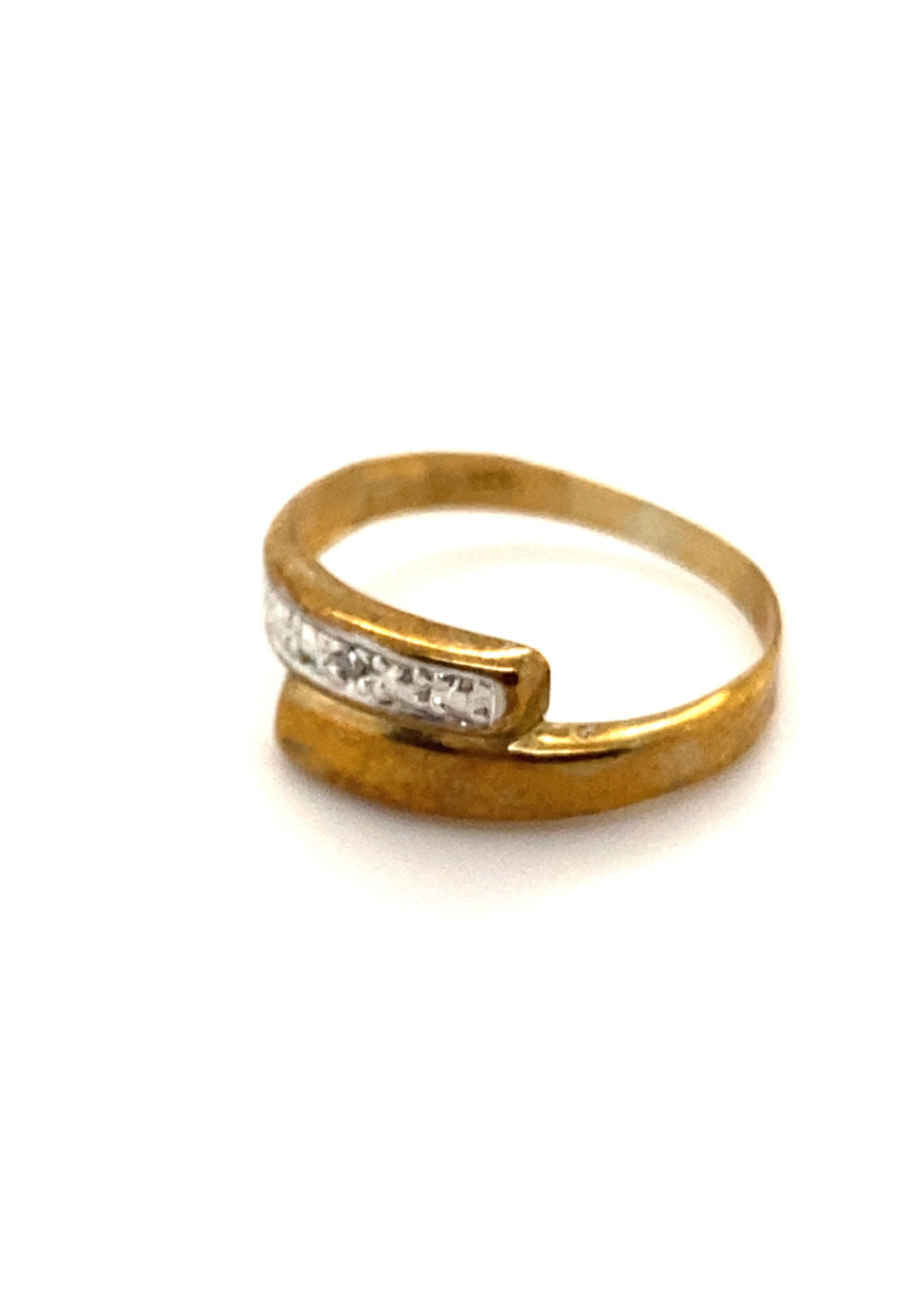 Vintage & Occasion Occasion bicolor ring