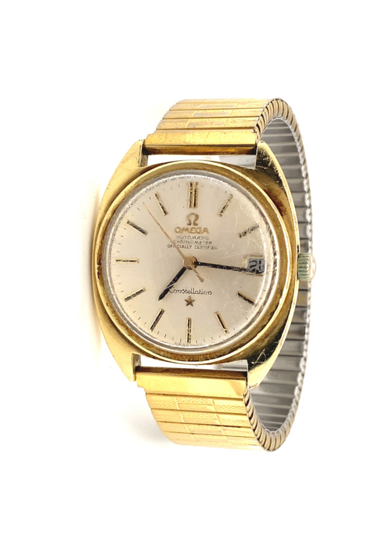 Vintage & Occasion Occasion Omega heren horloge Constellation met rekband