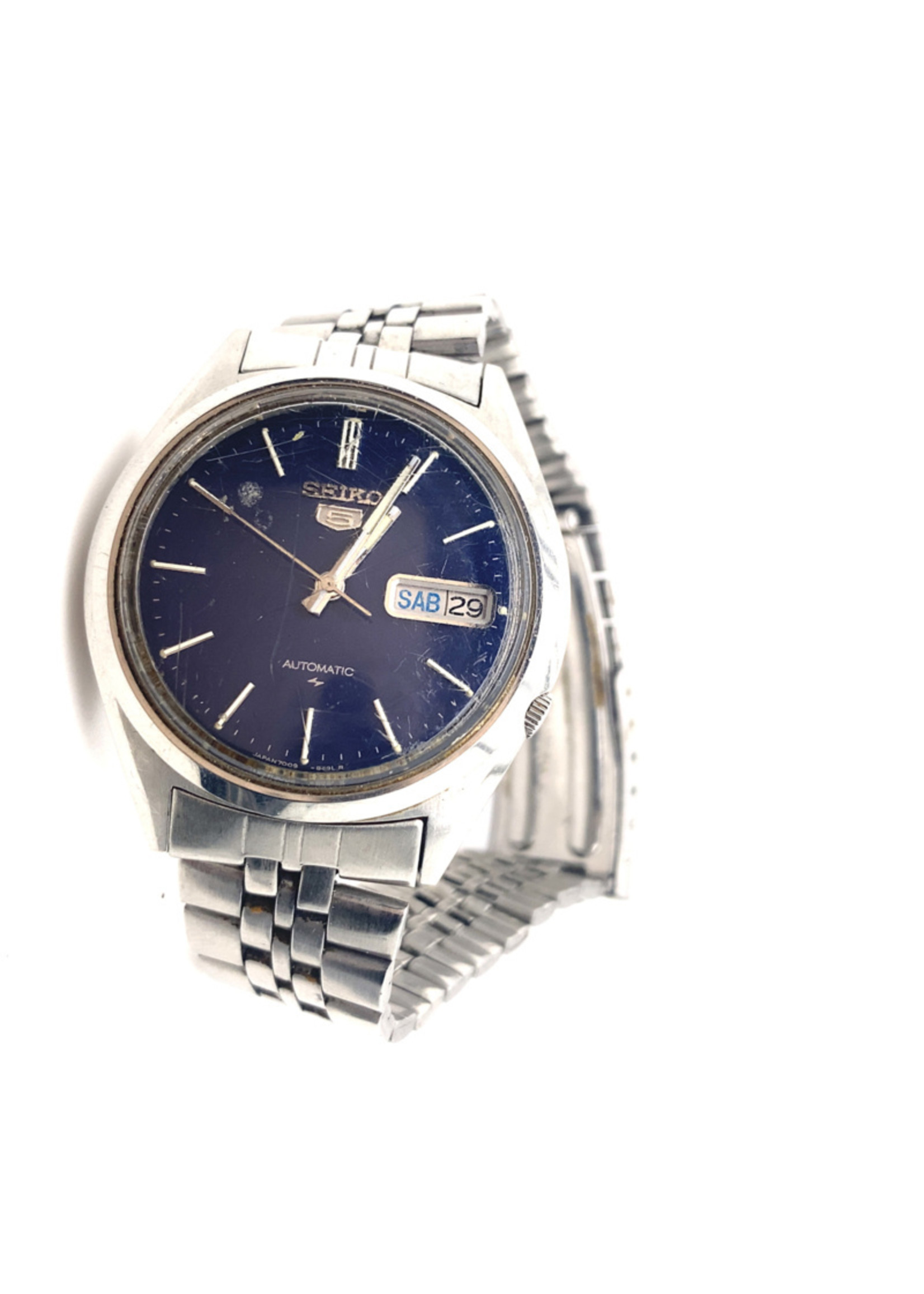 Vintage & Occasion Occasion Seiko Automatisch heren polshorloge.