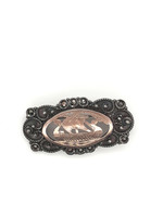 Vintage & Occasion Occasion zilveren broche met VOC afbeelding