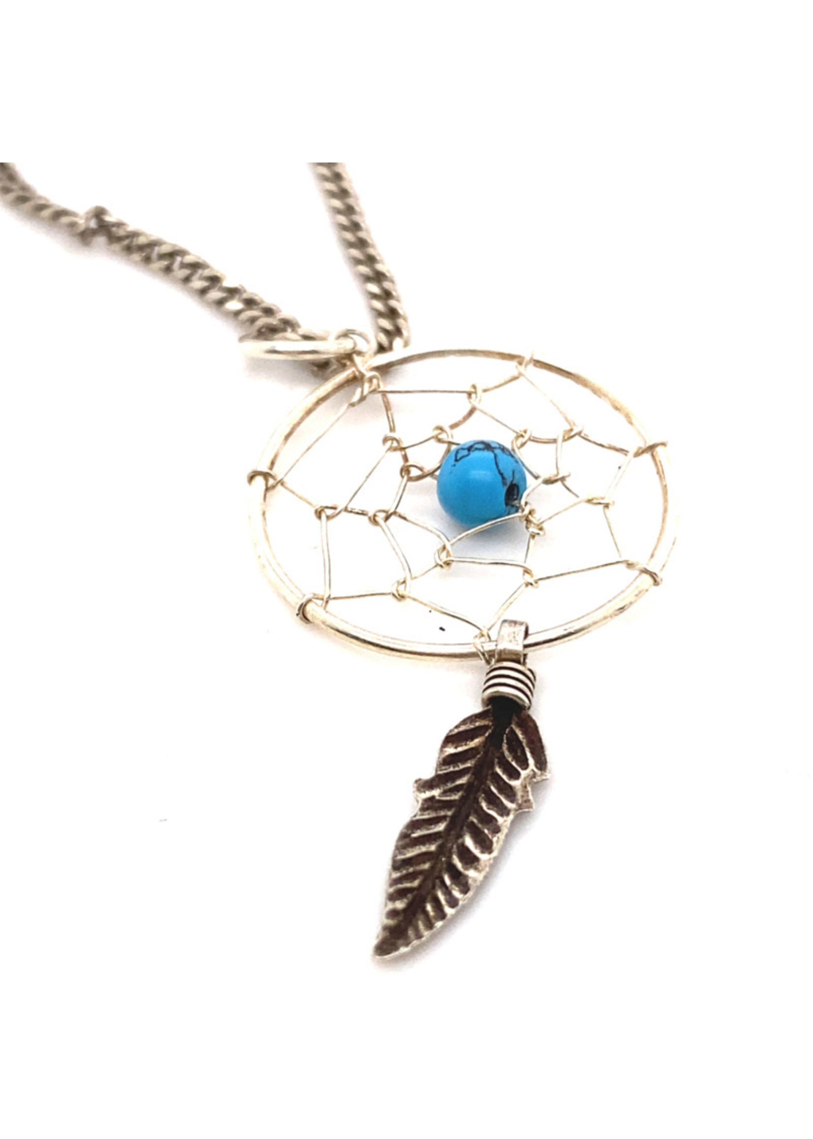 Vintage & Occasion Occasion zilveren ketting met dromenvanger