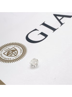 Vintage & Occasion GIA Diamant - 0.50 ct - rond briljant - VVS2 G