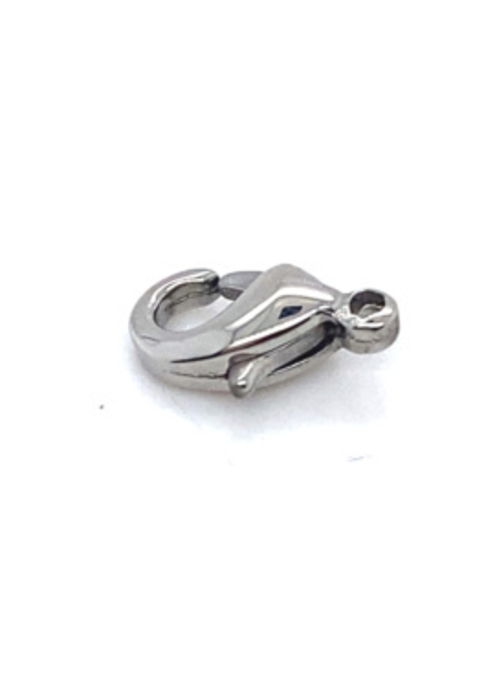 Vintage & Occasion Karabijnhaak zonder oog 8.5mm staal