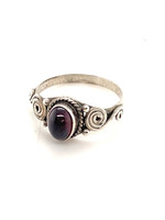 Vintage & Occasion Occasion ring met granaat