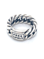 Vintage & Occasion Occasion zilveren free spirit ring,