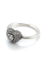 Vintage & Occasion Occasion zilveren ring met hart