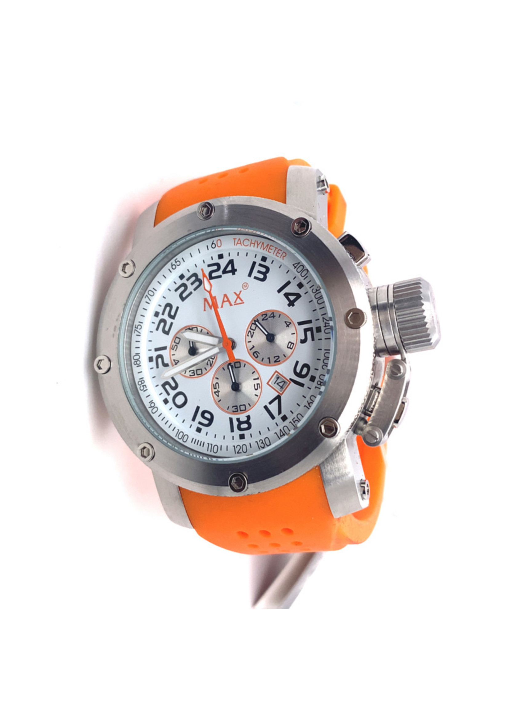 Vintage Occasion Max XL Watches polshorloge oranje