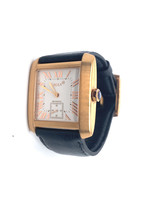 Vintage & Occasion Max XL Watches polshorloge dubbelzijdig, zwart en wit