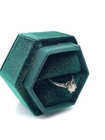 Vintage & Occasion Occasion witgouden solitair ring met diamant 0,56ct P3-M