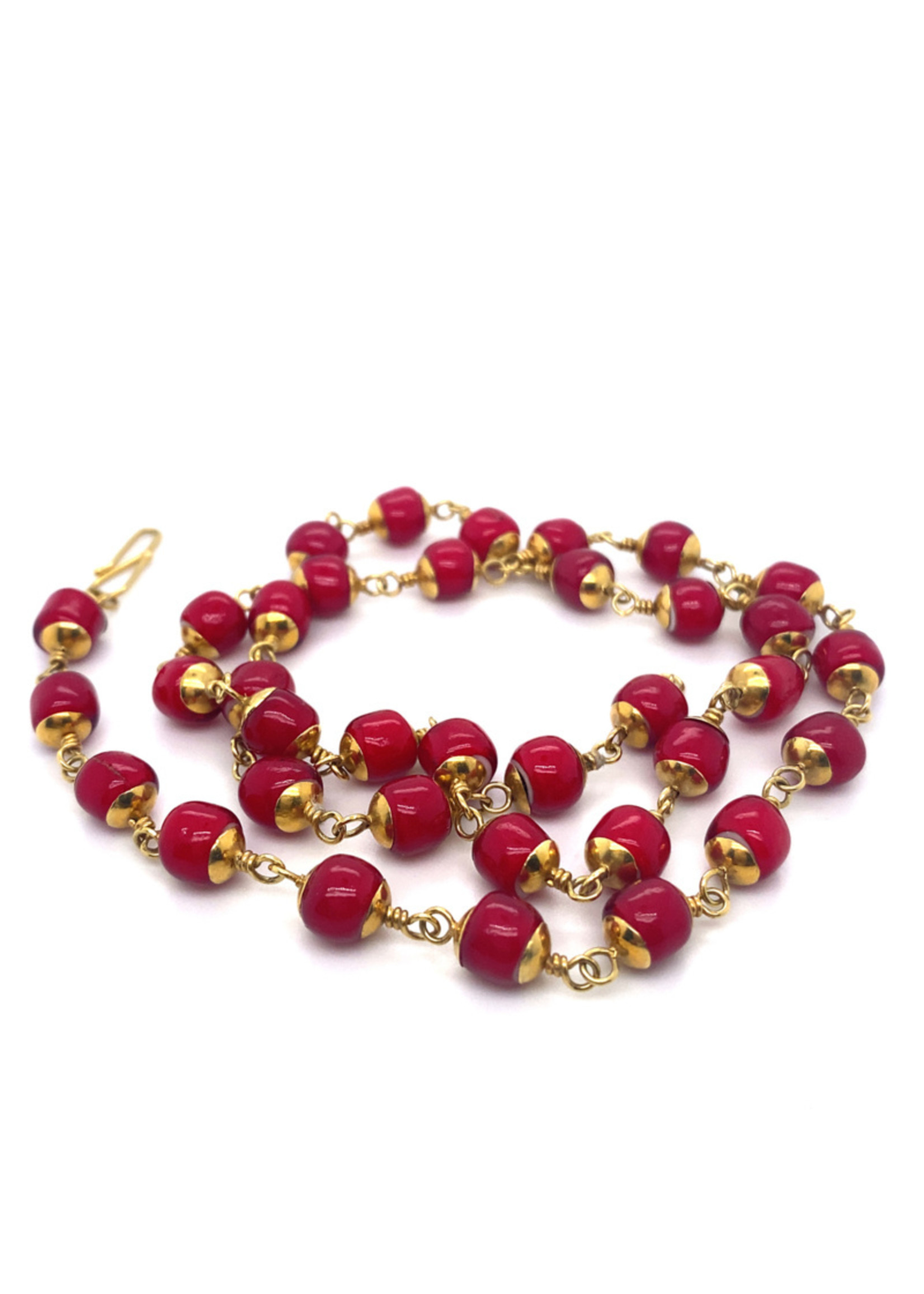 Vintage & Occasion Occasion 18k gouden Surinaamse ketting - lengte 50 cm