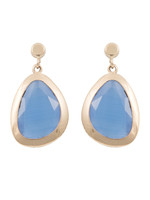 Cataleya jewels Cataleya Earrings Prima Donna Blue