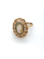Vintage & Occasion Occasion filigrain ring met camee