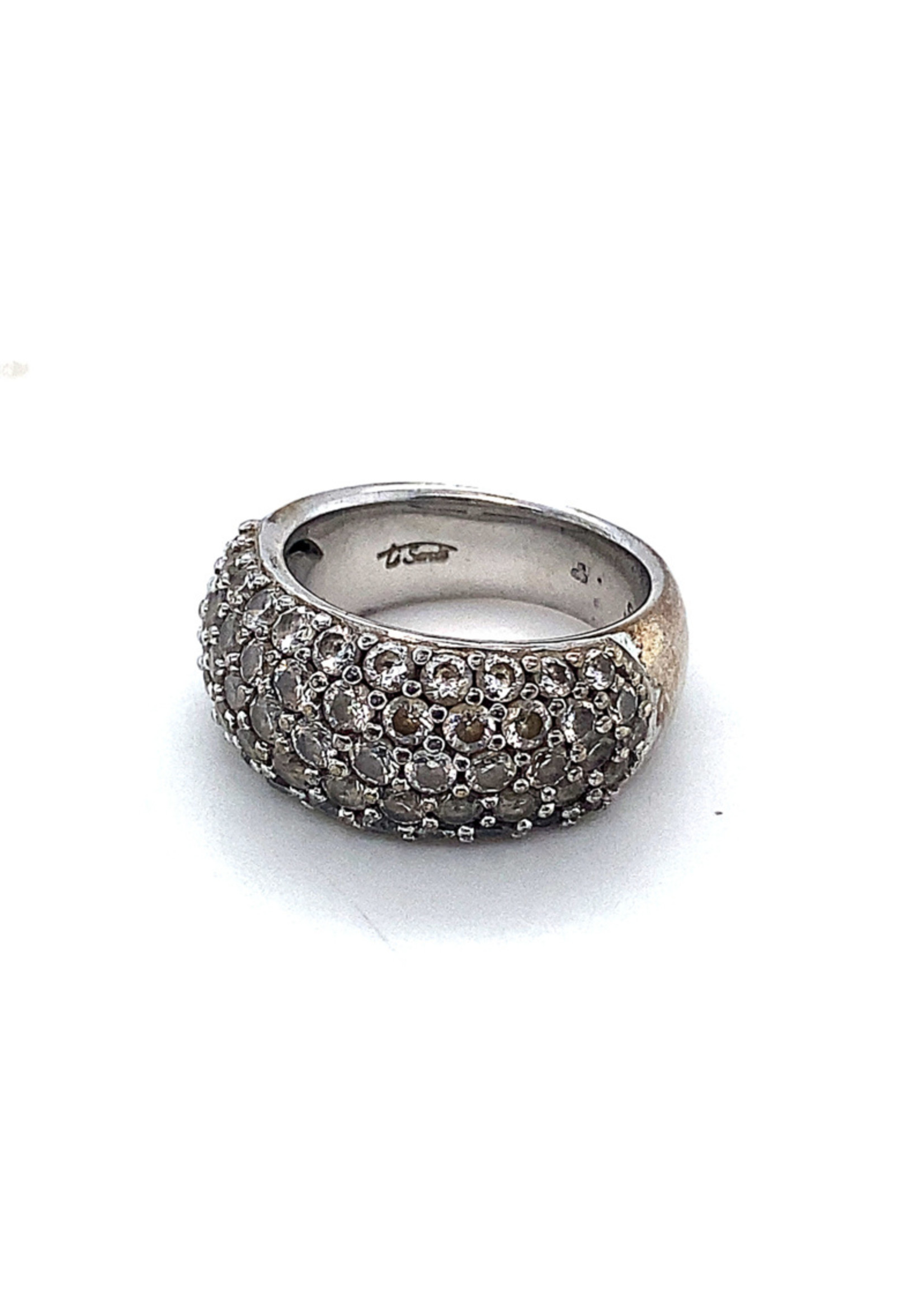 Vintage & Occasion Occasion Ti Sento - Milano zilveren ring