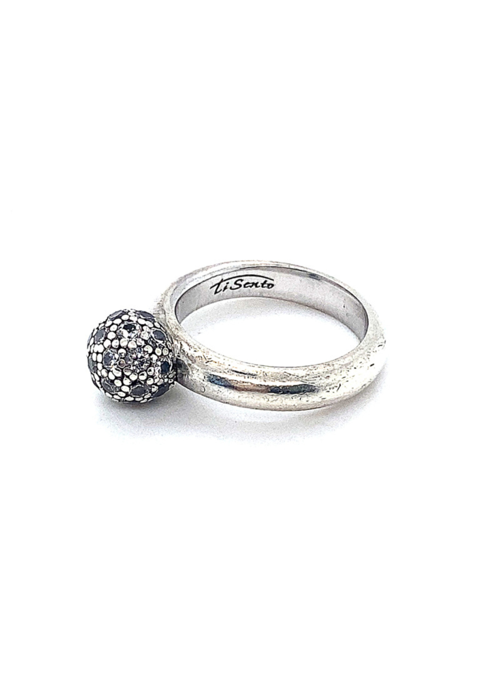 Vintage & Occasion Occasion Ti Sento - Milano zilveren ring