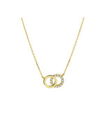 Cataleya jewels Cataleya Jewels Collier Zirkonia 0,8 mm 40 - 42 - 44 cm Goud