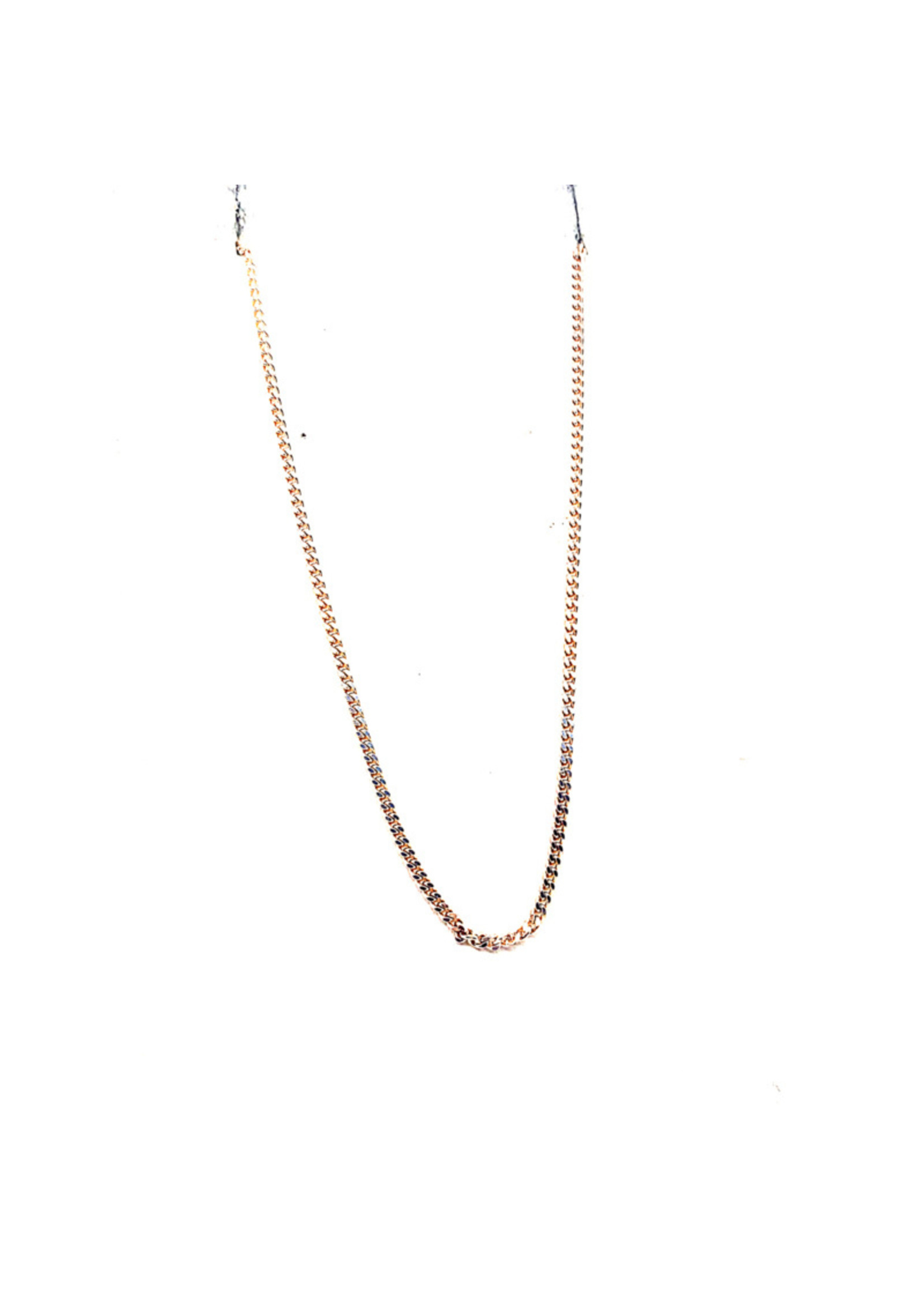 Vintage & Occasion Zilveren gourmet collier 36cm