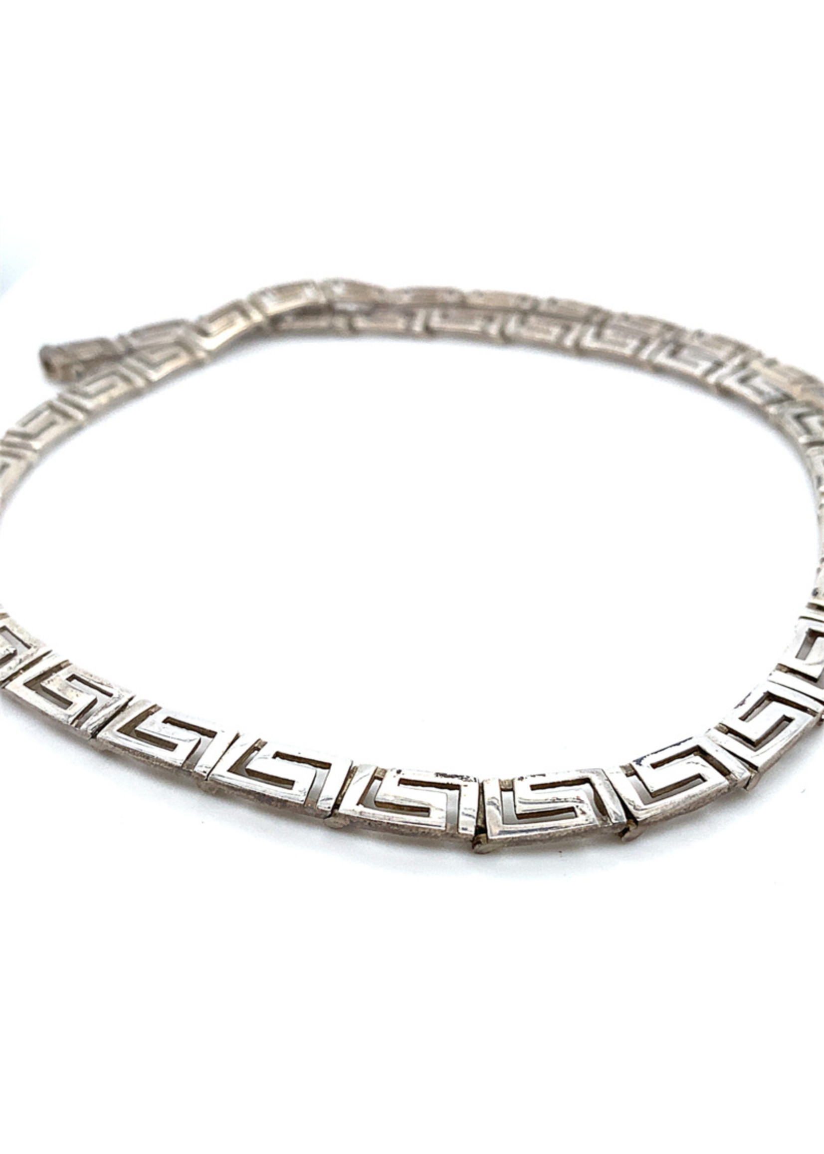 Vintage & Occasion Occasion zilveren collier  schakels
