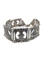 Vintage & Occasion Occasion zilveren armband met Hollandse taferelen