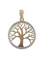 Vintage & Occasion Cataleya Pendant Tree of Life Bicolor