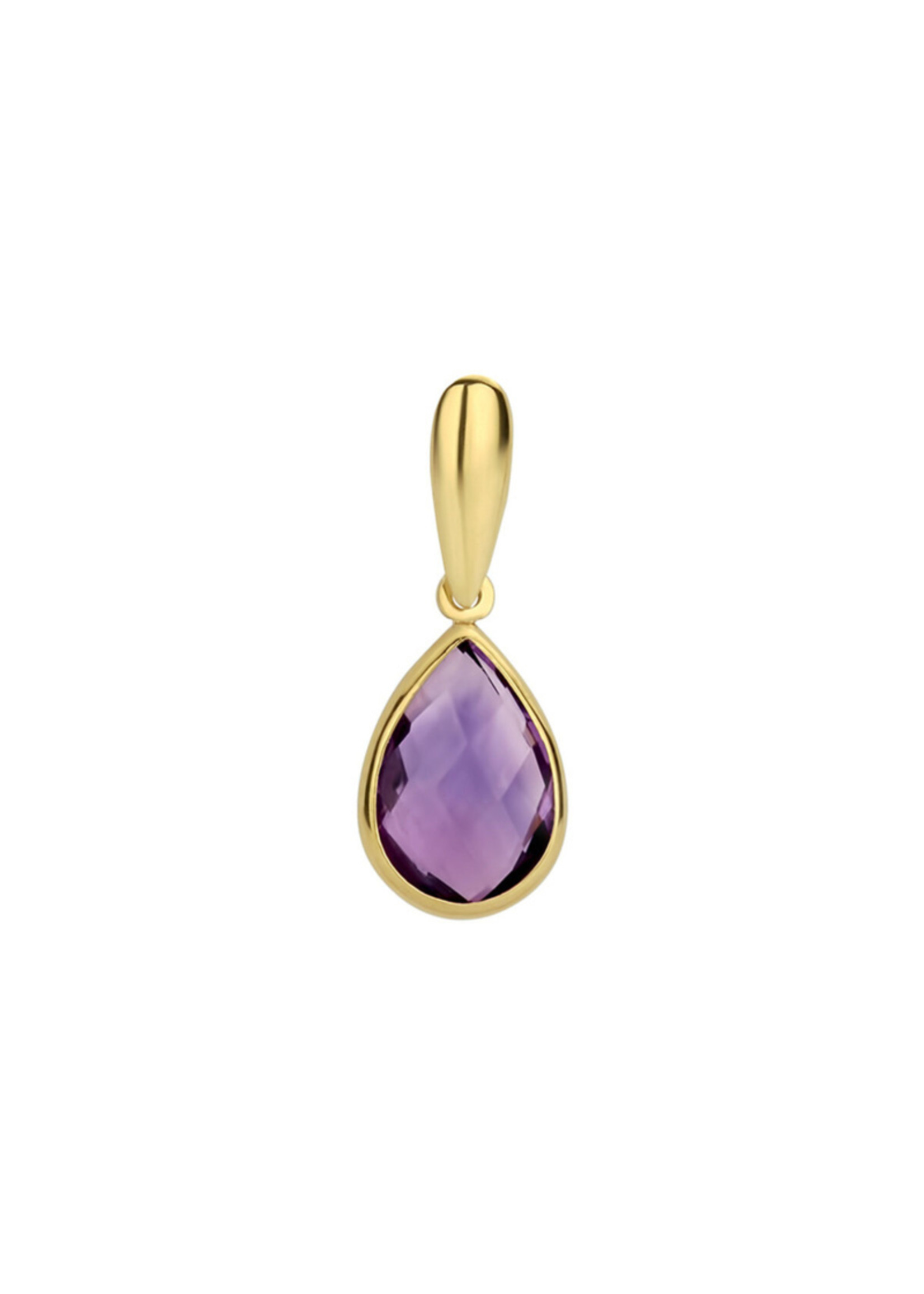 Vintage & Occasion Gouden hanger amethyst