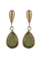 Vintage & Occasion Cataleya Earrings Pear Green