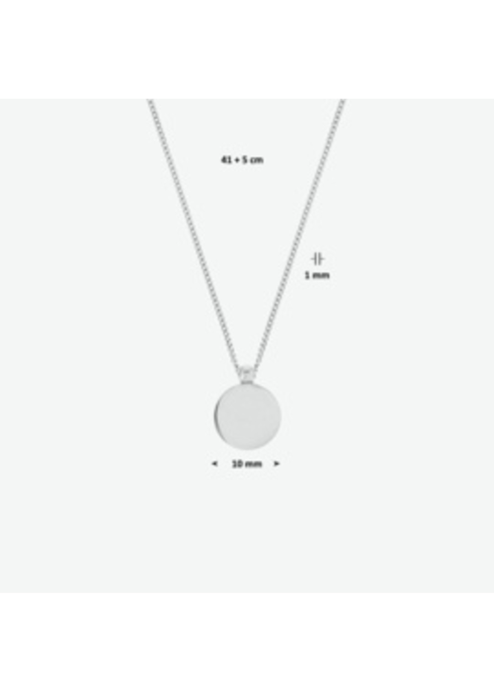 Vintage & Occasion Occasion collier rondje 1,0 mm 41 + 5 cm