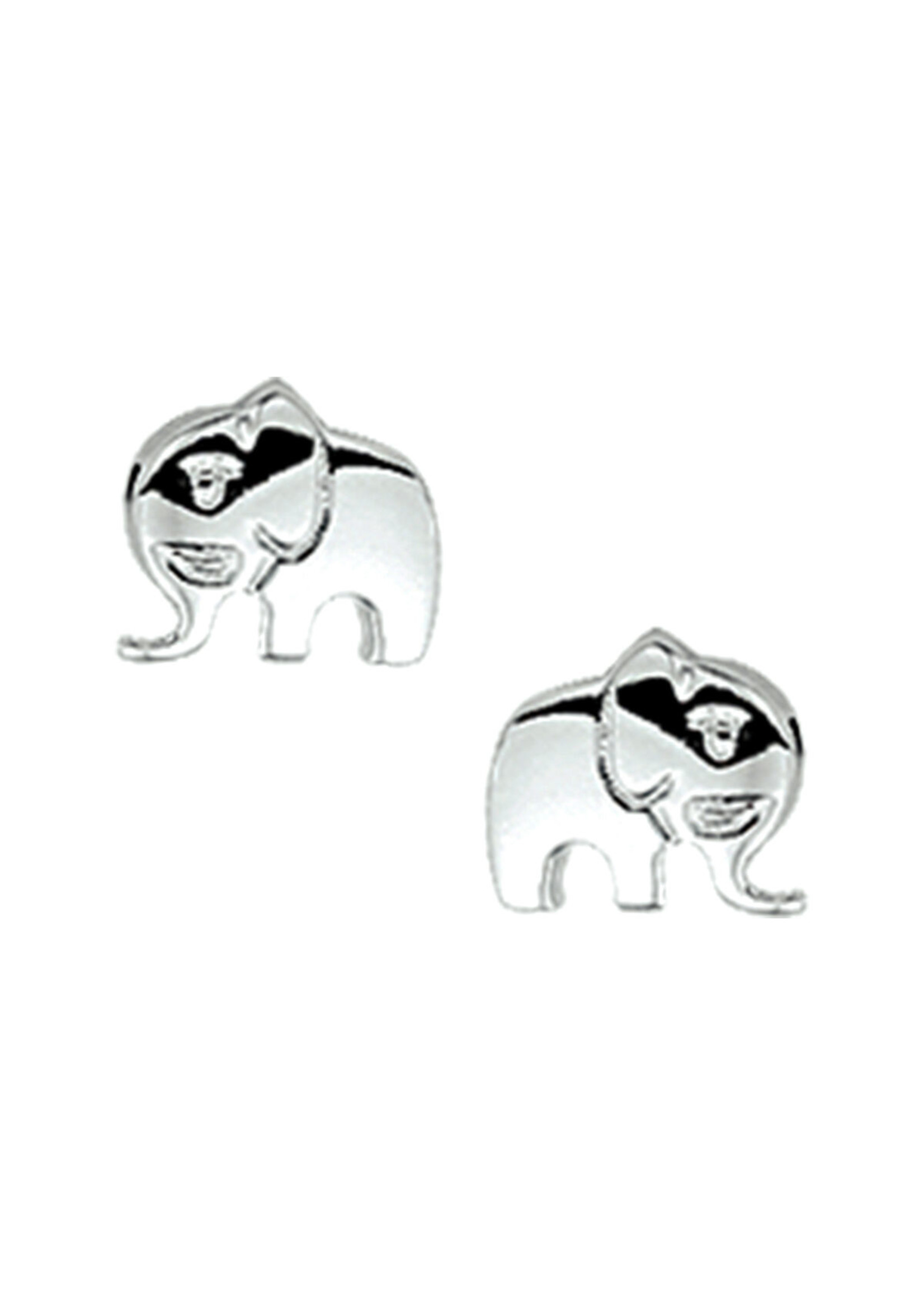 Cataleya jewels Zilveren oorknoppen olifant