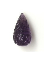 Vintage & Occasion AFRIKAANSE AMETHIST 27 x 14 MM HAND GESNEDEN DROP 31.70 CT Vintage & Occasion AFRIKAANSE AMETHIST 27 x 14 MM HAND GESNEDEN DROP 31.70 CT