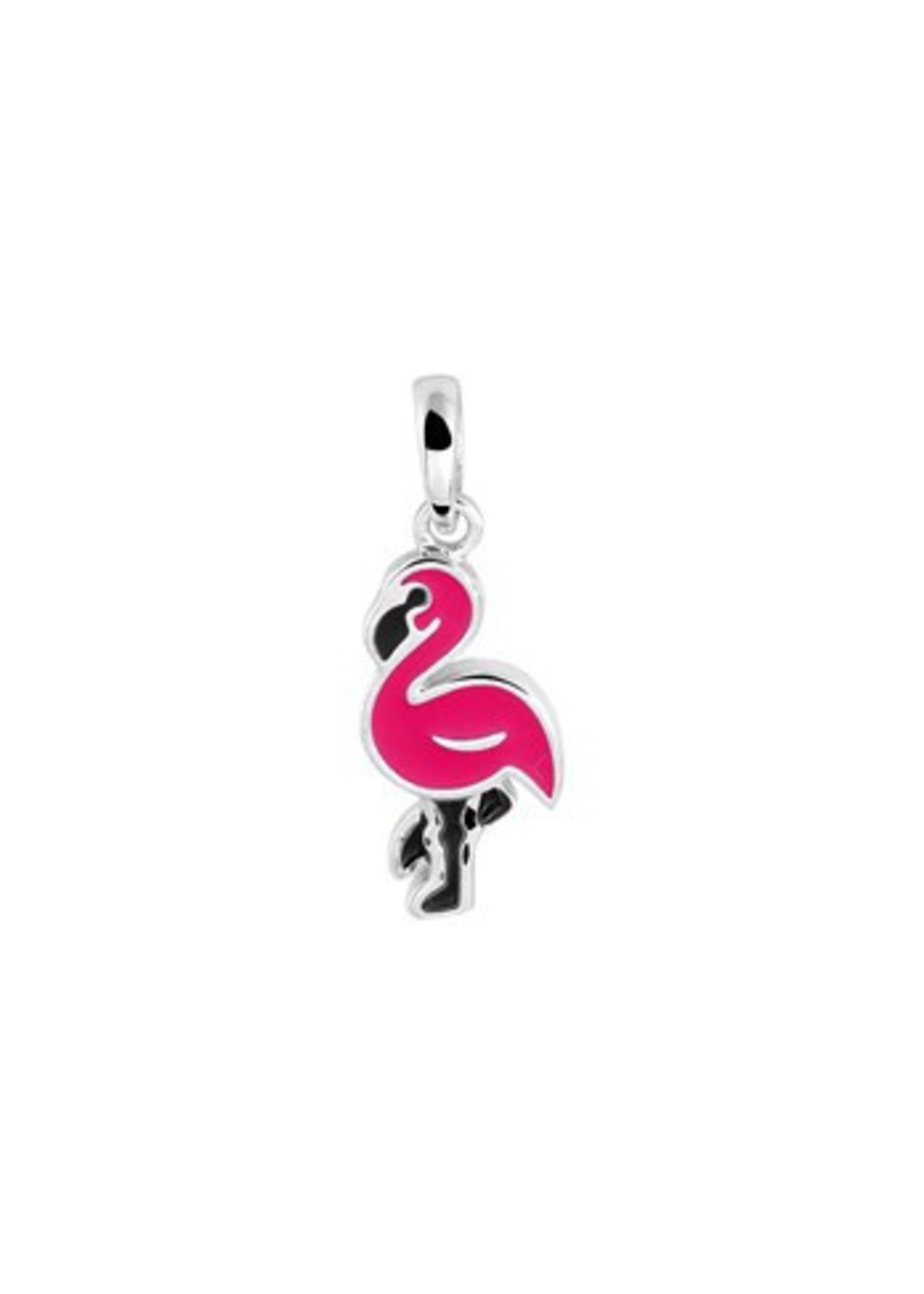 Cataleya jewels Zilveren hanger flamingo