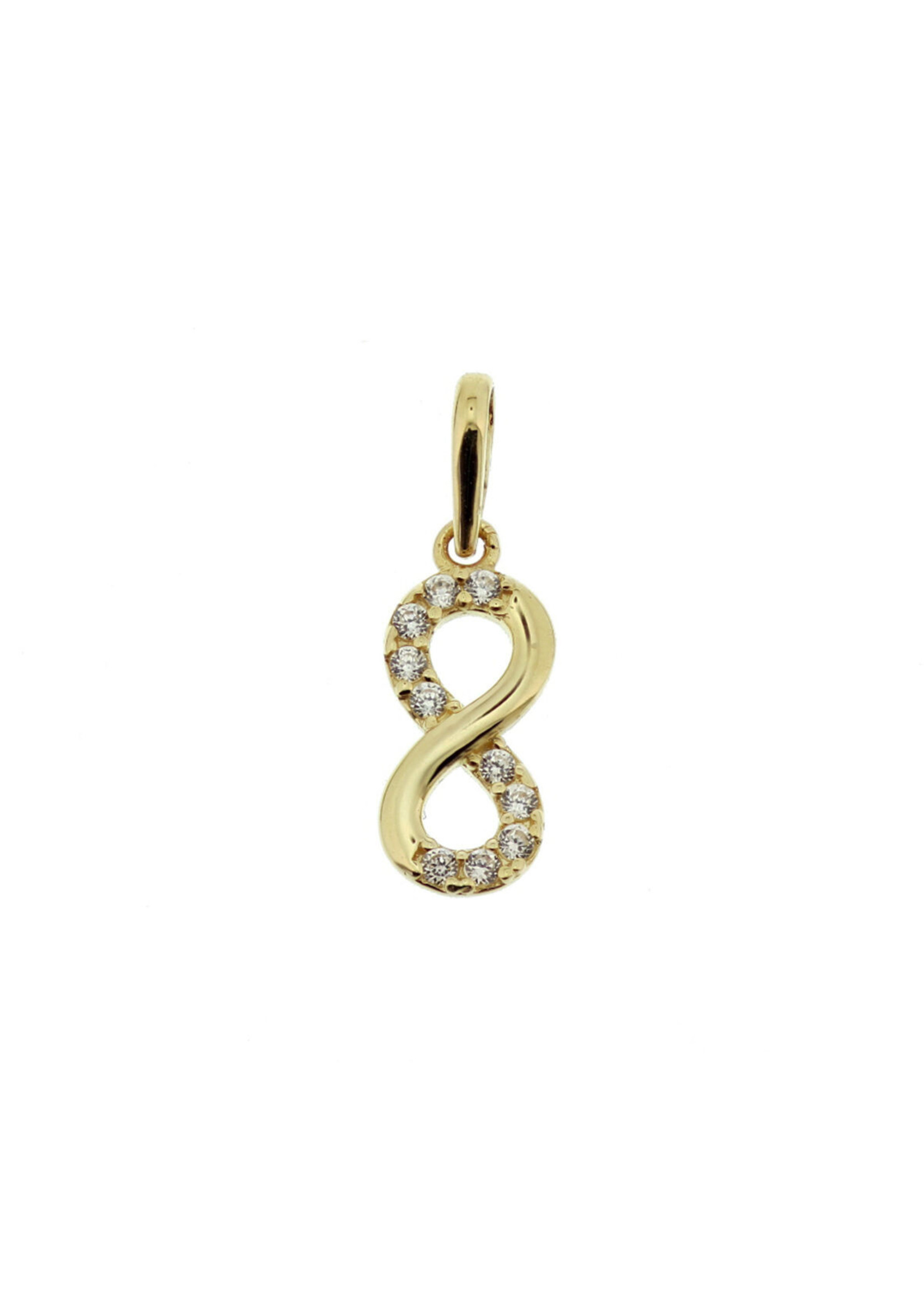 Cataleya jewels  Infinity Zirkonia Hanger Goud