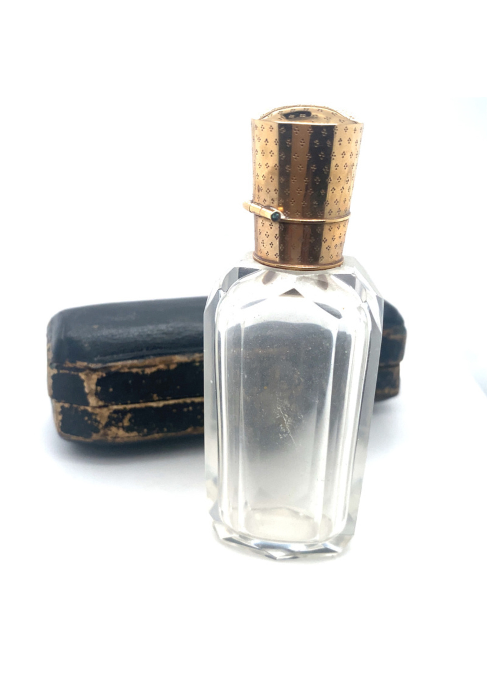 Vintage & Occasion Occasion 19e eeuw parfumflesje 14 karaat