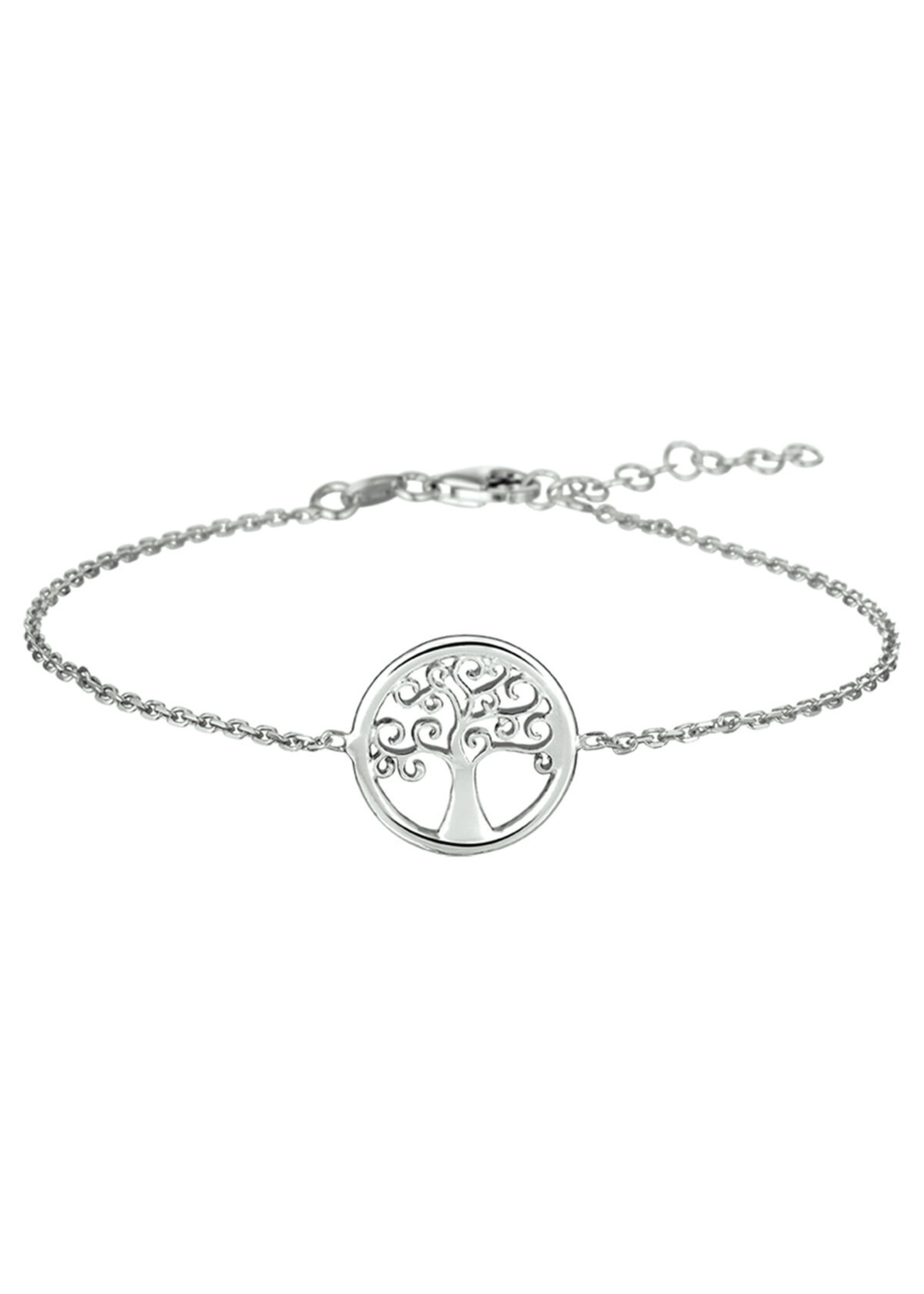 Cataleya jewels Zilveren armband levensboom 1,5 mm 17 + 3 cm