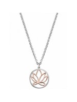 Engelsrufer Engelsrufer - Ketting -lotus - Gold Plated Sterling Zilver