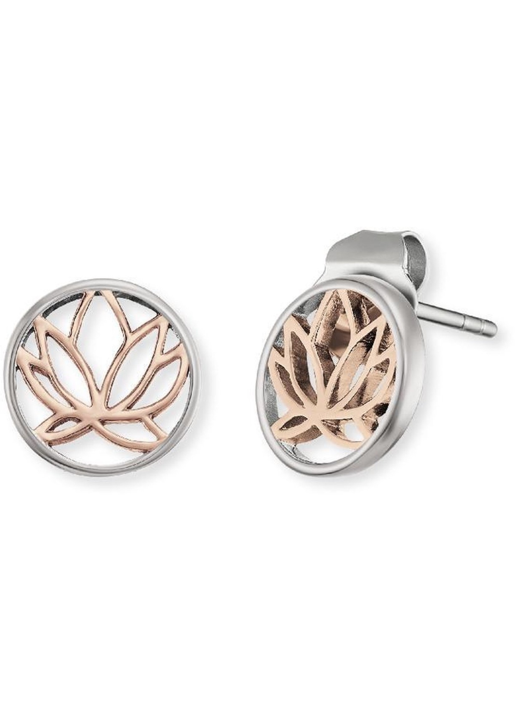 Engelsrufer Engelsrufer - Oorstekers - Gold Plated Sterling Zilver - ERE-LILLOTUS-BI-ST