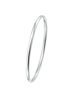 Cataleya jewels Zilveren bangle dop ovale buis 3 x 60 mm