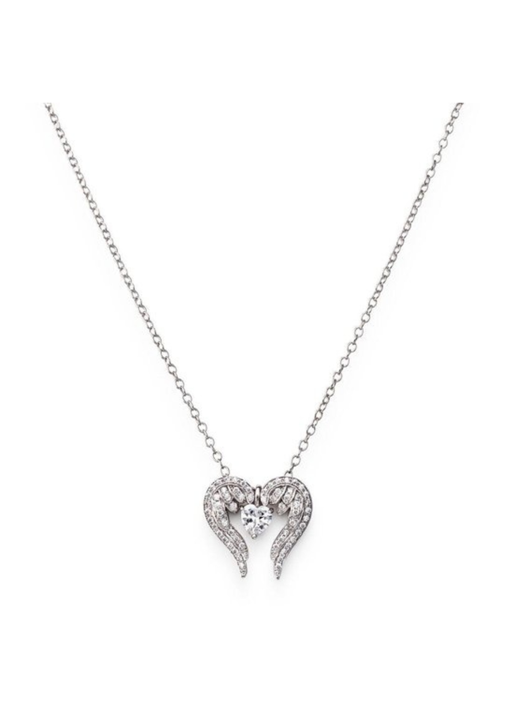 Amen Amen Wings & Heart Collier