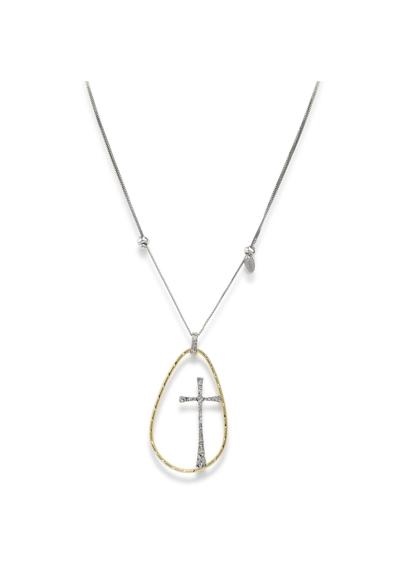 Amen AMEN - AMEN Mod. CROCE CERCHIO GOLD - Unisex