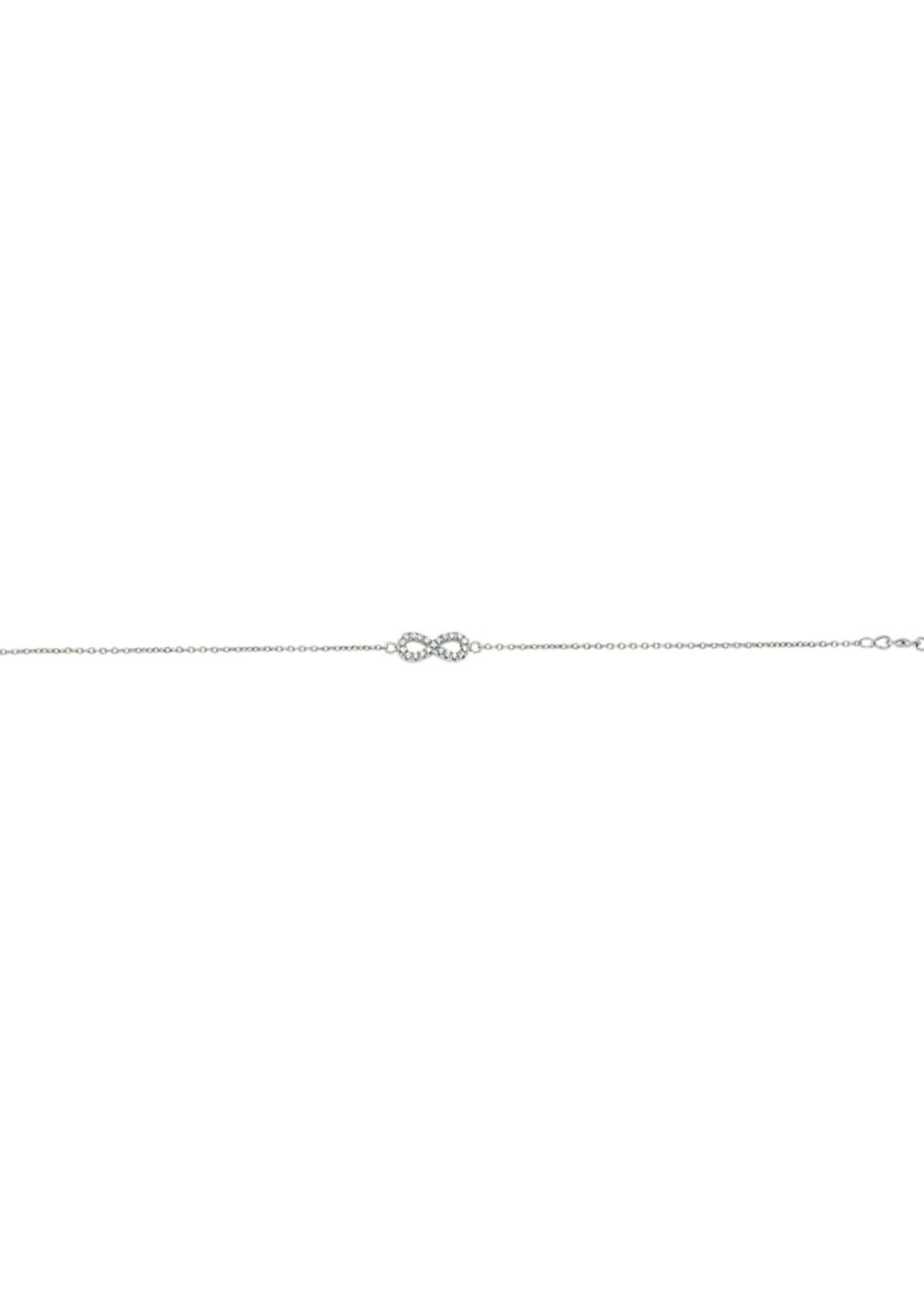 Cataleya jewels armband infinity zirkonia 16 + 2,5 cm