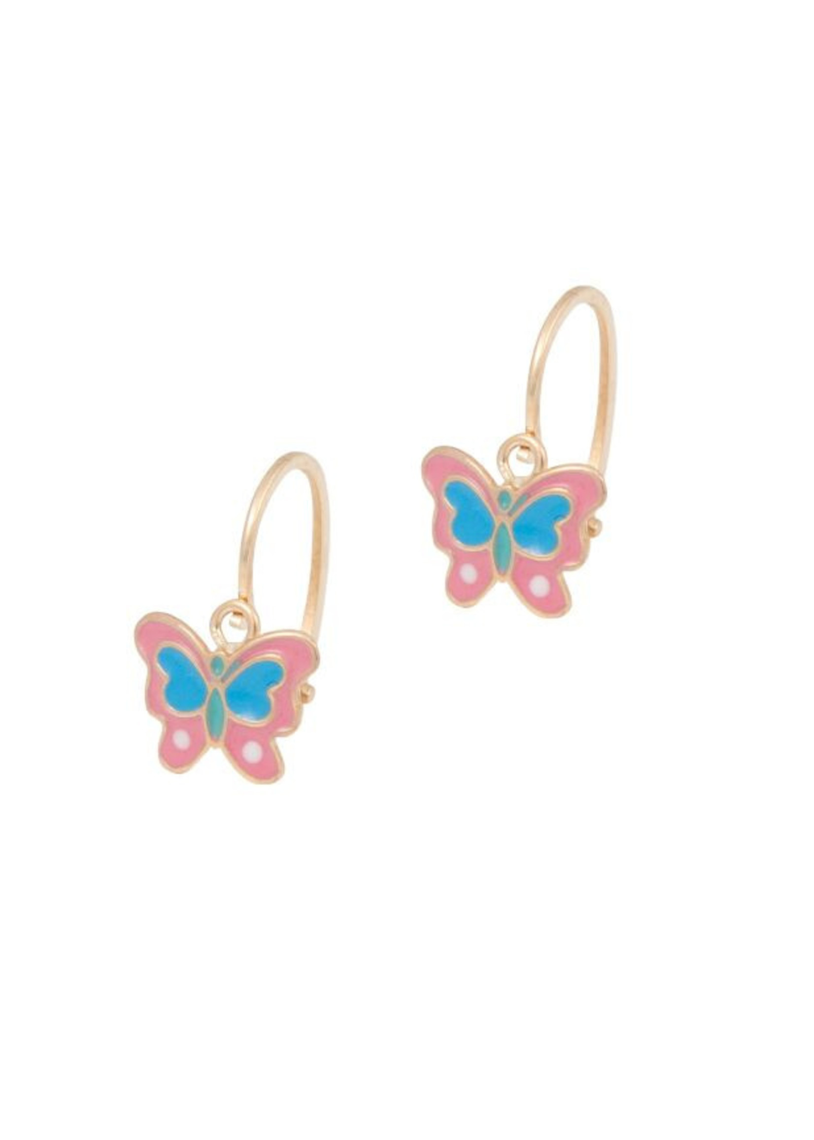 Cataleya jewels Cataleya oorhangers  Kids vlinder 14k