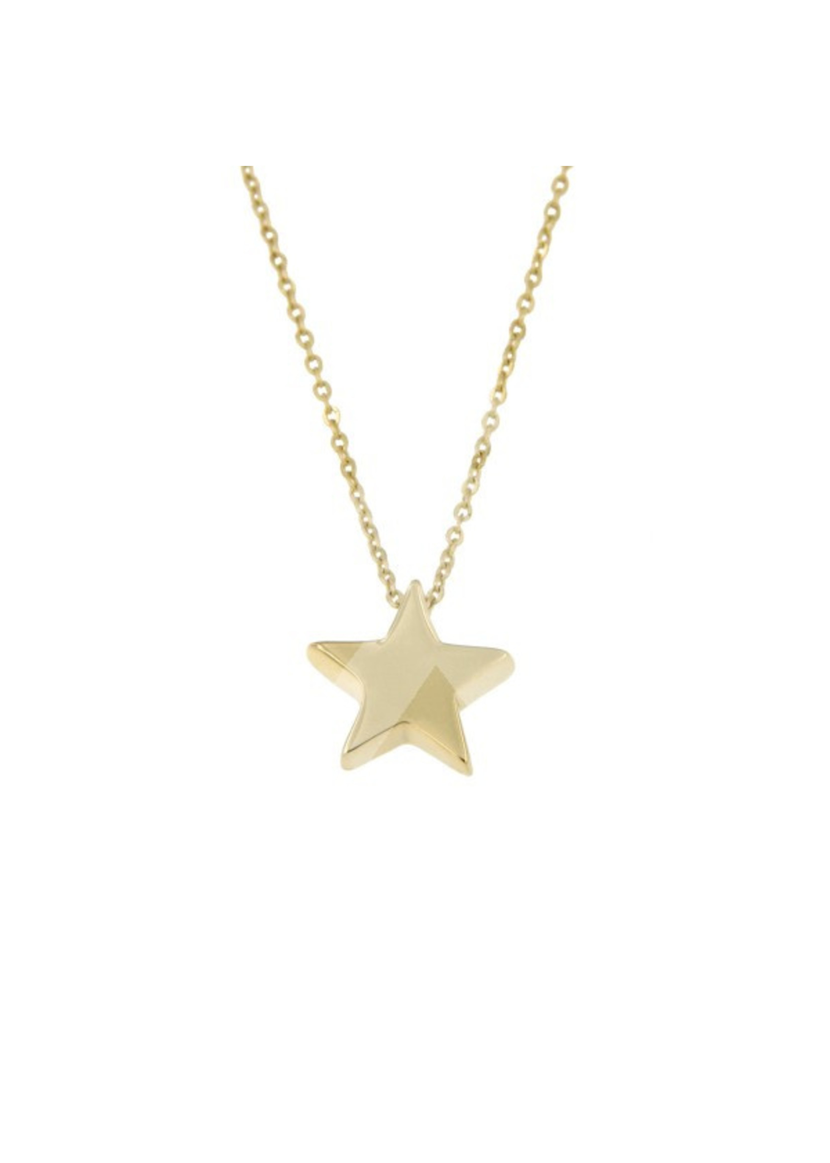 Vintage & Occasion Gouden Symbol Chain Star Small 42-45 cm